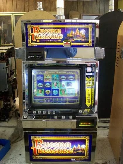 IGT Russian Treasure (I+ 044) refurbished slot machine for sale