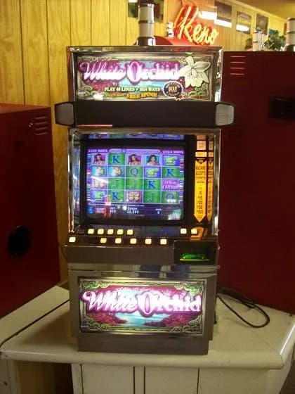 IGT White Orchid (I+ 044) refurbished slot machine for sale