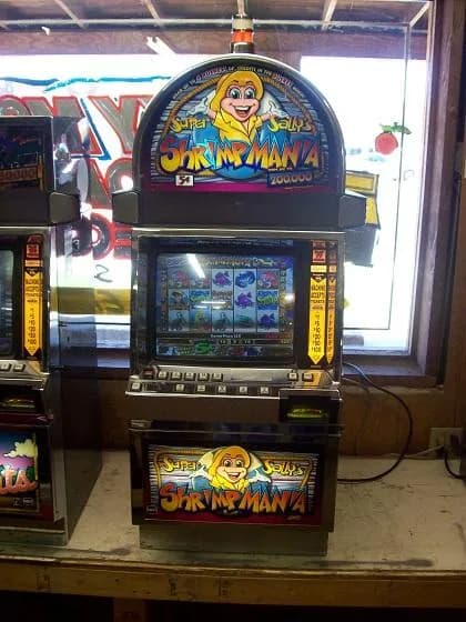 IGT Super Sally Shrimp Mania refurbished slot machine for sale