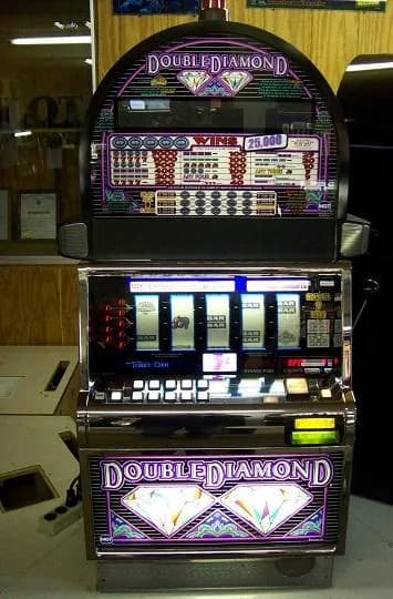 IGT S2000 Double Diamond Free Spin Bonus Game refurbished slot machine for sale