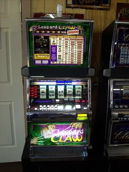 IGT S2000 Leopard Claw refurbished slot machine for sale