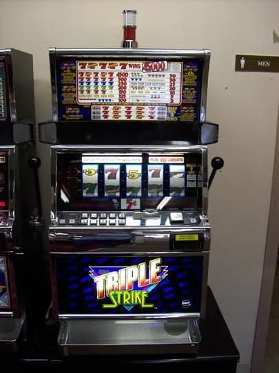 IGT S2000 Triple Strike 5-Reel refurbished slot machine for sale