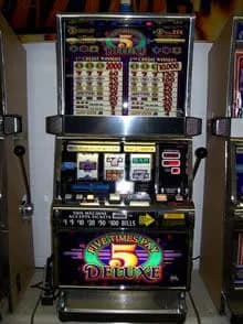 IGT S2000 Five Times Pay Deluxe refurbished slot machine for sale