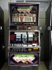IGT S2000 Triple Diamond Strike refurbished slot machine for sale