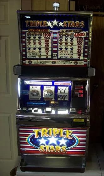 IGT S2000 Triple Stars refurbished slot machine for sale