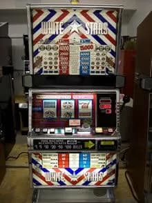 IGT S2000 White Stars refurbished slot machine for sale