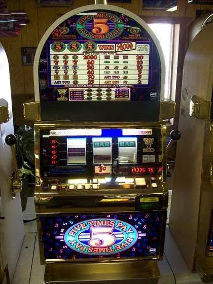 IGT S2000 Five Times Pay refurbished slot machine for sale
