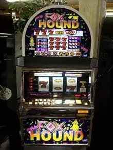 IGT S2000 Fox & Hound refurbished slot machine for sale