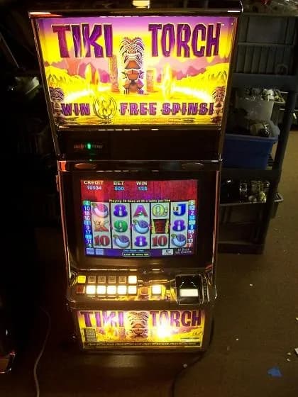Aristocrat Mark V Tiki Torch refurbished slot machine for sale