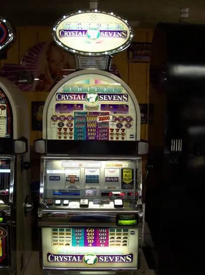 IGT S2000 Crystal Sevens refurbished slot machine for sale