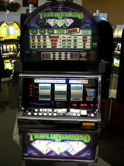 IGT S2000 Triple Diamond refurbished slot machine for sale