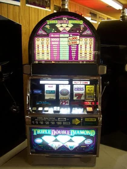 IGT S2000 Triple Double Diamond refurbished slot machine for sale