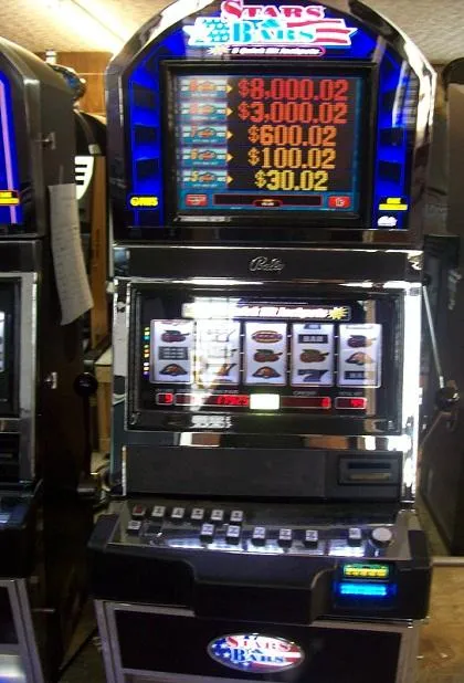 Bally S9000 Stars & Bars Quick Hit refurbished slot machine for sale