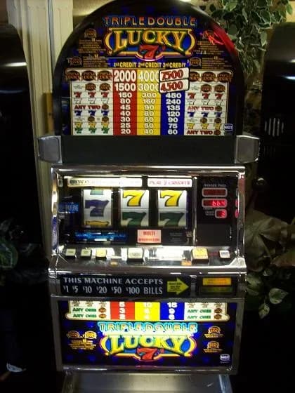IGT S2000 Triple Double Lucky 7's refurbished slot machine for sale