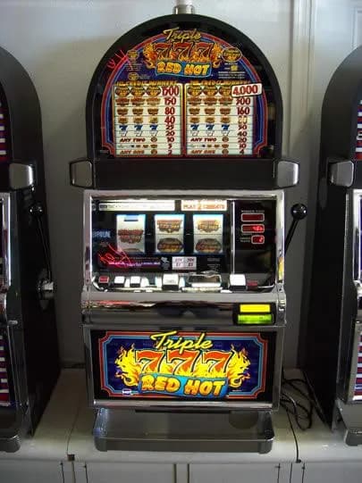 IGT S2000 Triple Red Hot 7's refurbished slot machine for sale