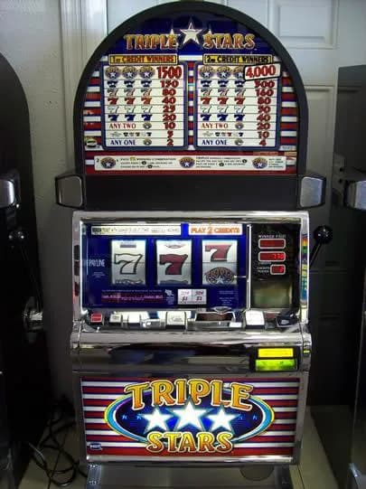 IGT S2000 Triple Star refurbished slot machine for sale
