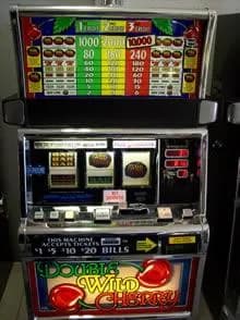IGT S2000 Double Wild Cherry 3 Coin (9-top) refurbished slot machine for sale