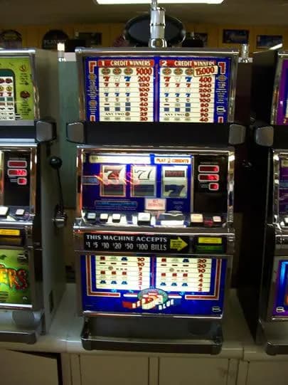 IGT S2000 Five Times Pay R/W/B 2 Coin (9-top) refurbished slot machine for sale