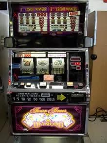 IGT S2000 Four Times Diamond 2 Coin (9-top) refurbished slot machine for sale