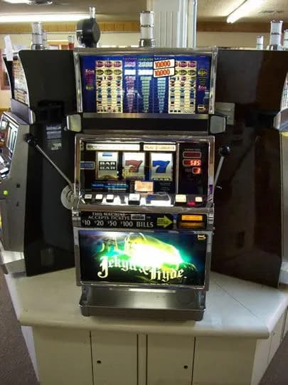 IGT S2000 Jekyl & Hyde 3 Coin (9-top) refurbished slot machine for sale
