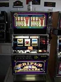 IGT S2000 Triple Dollar Mystery Reel 2 Coin (9-top) refurbished slot machine for sale