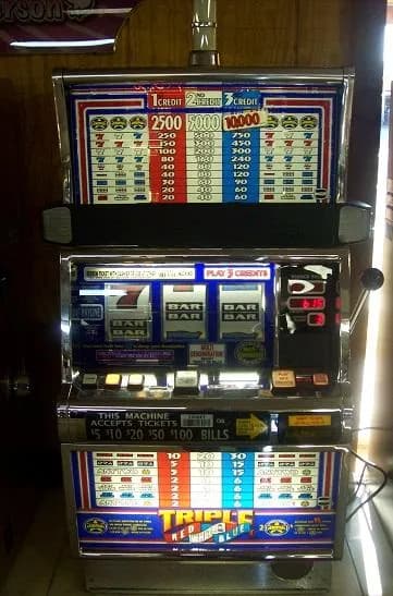IGT S2000 Triple R/W/B 3 Coin (9-top) refurbished slot machine for sale