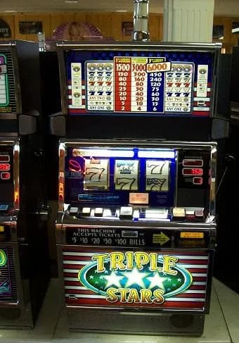 IGT S2000 Triple Star 3 Coin (9-top) refurbished slot machine for sale