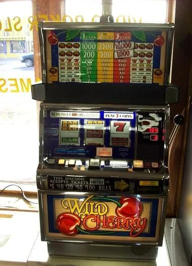 IGT S2000 Wild Cherry 3 Coin (9-top) refurbished slot machine for sale