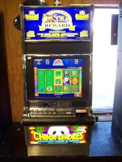 Konami China Shores Extra Reward refurbished slot machine for sale