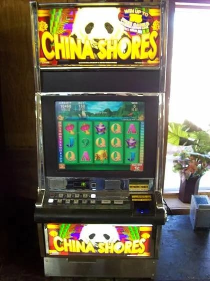 Konami China Shores refurbished slot machine for sale