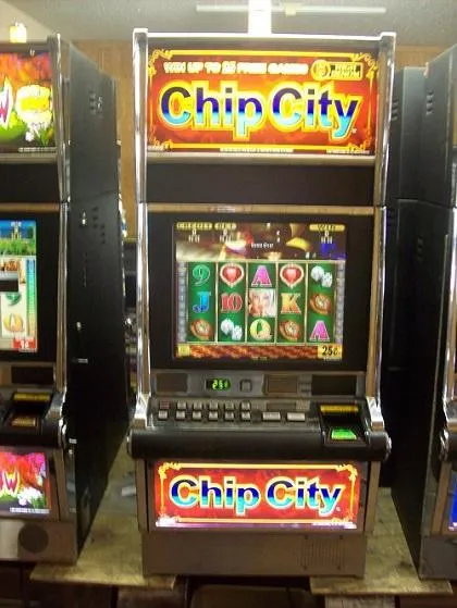 Konami Chip City refurbished slot machine for sale