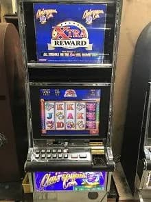 Konami Clairvoyant Cat Dual Screen refurbished slot machine for sale