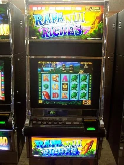 Konami Rapa Nui Riches refurbished slot machine for sale