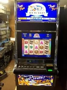 Konami Pirates Rose Extra Rewards refurbished slot machine for sale