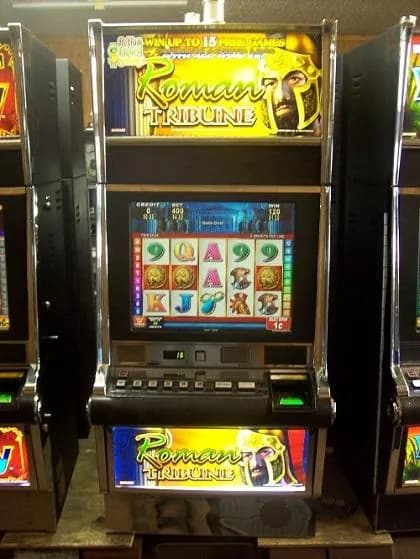 Konami Roman Tribune refurbished slot machine for sale