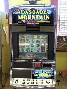 WMS Cascade Mountain refurbished slot machine for sale