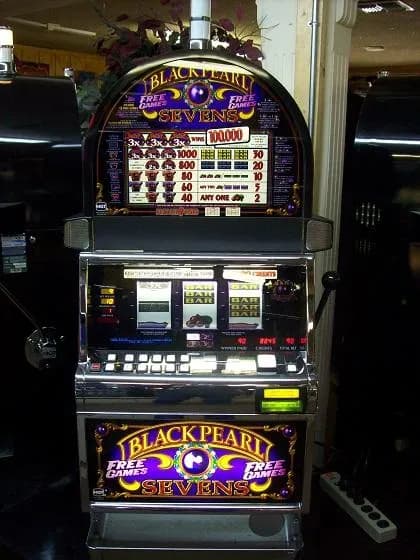 IGT S2000 Black Pearl Sevens refurbished slot machine for sale