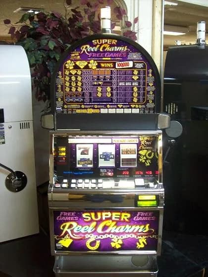 IGT S2000 Super Reel Charms refurbished slot machine for sale