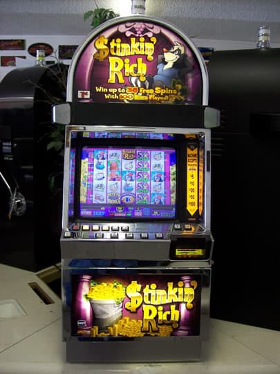 IGT Stinkin Rich refurbished slot machine for sale