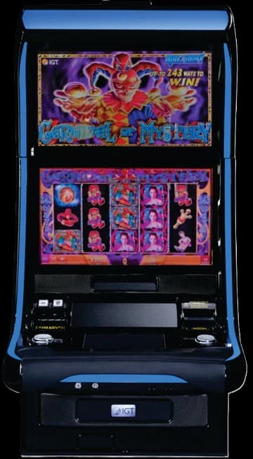 IGT Carnival Of Mystery Crystal Slot refurbished slot machine for sale
