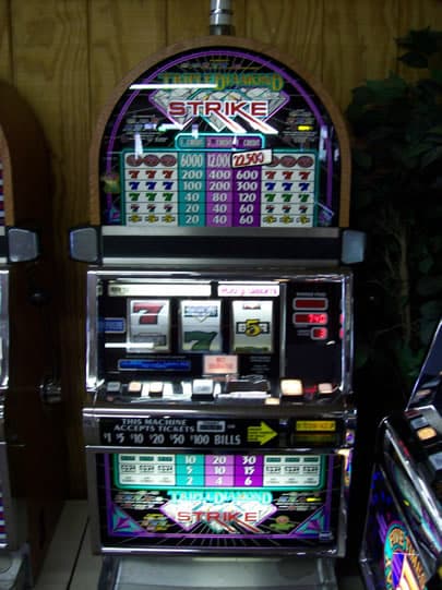 IGT Triple Diamond Strike refurbished slot machine for sale