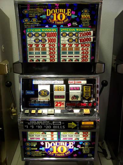 IGT S2000 Double 10x Pay refurbished slot machine