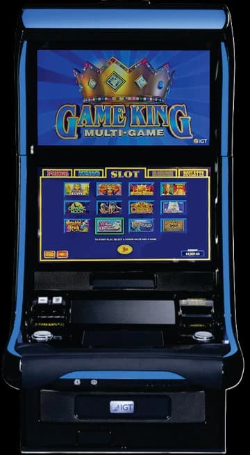 IGT Crystal Slots GameKing X refurbished slot machine