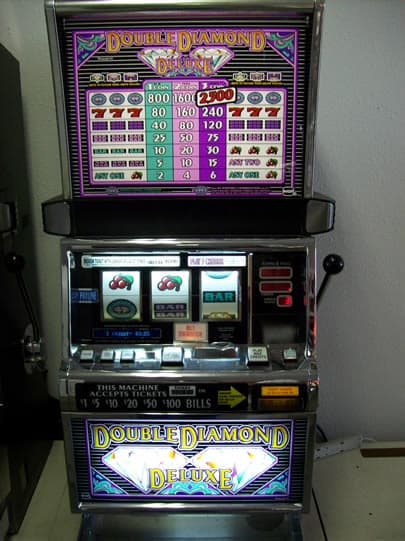 IGT S2000 Double Diamond Deluxe refurbished slot machine