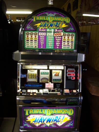 IGT Triple Diamond Haywire refurbished slot machine for sale