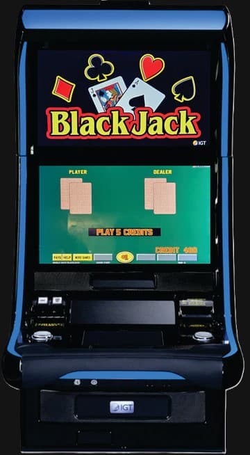IGT Black Jack Crystal Slot refurbished slot machine for sale
