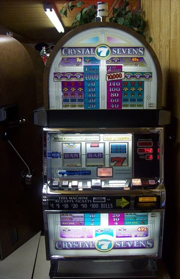 IGT Crystal Sevens refurbished slot machine for sale