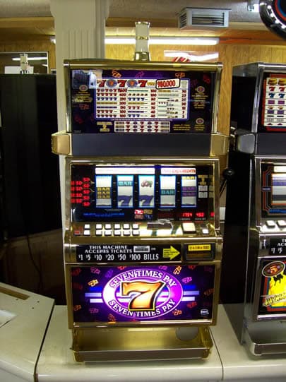 IGT S2000 Sevens Times Pay refurbished slot machine for sale